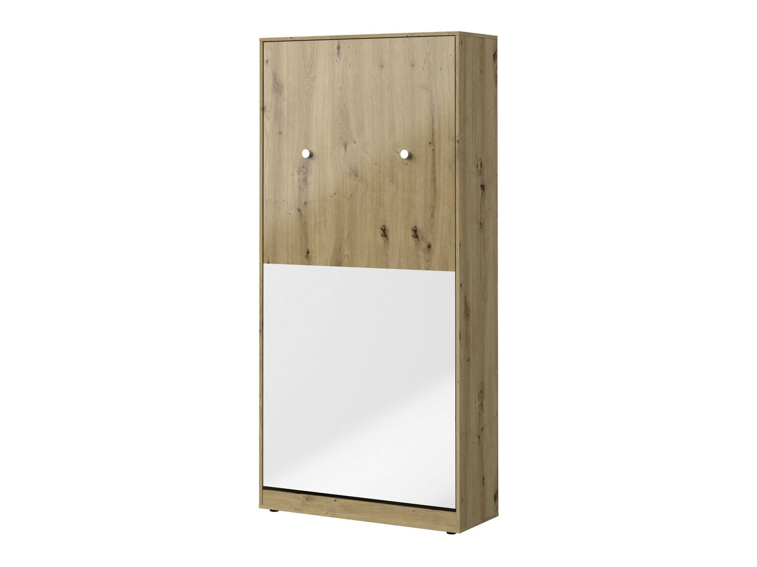 Kappvoodi Mirelbu 113 (Artisan tamm + Läikiv valge)