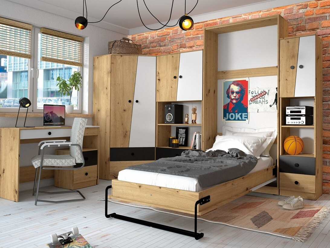 Kappvoodi Mirelbu 113 (Artisan tamm + Valge)