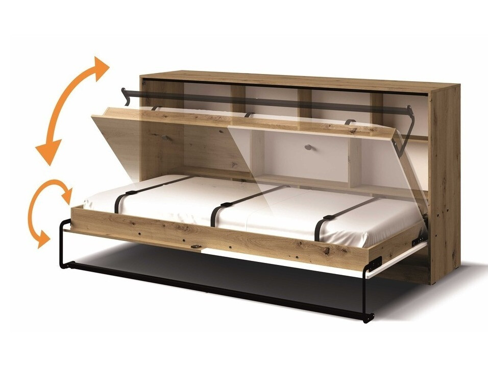 Kappvoodi Mirelbu 114 (Artisan tamm + Valge + Hall)