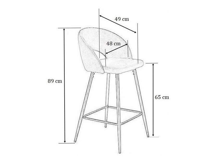 Baaritool Houston 881 (Tumesinine + Must)