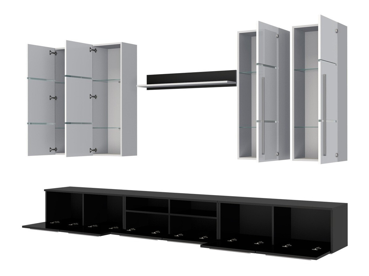 Elutoa komplekt Flos (Valge + Läikiv valge)