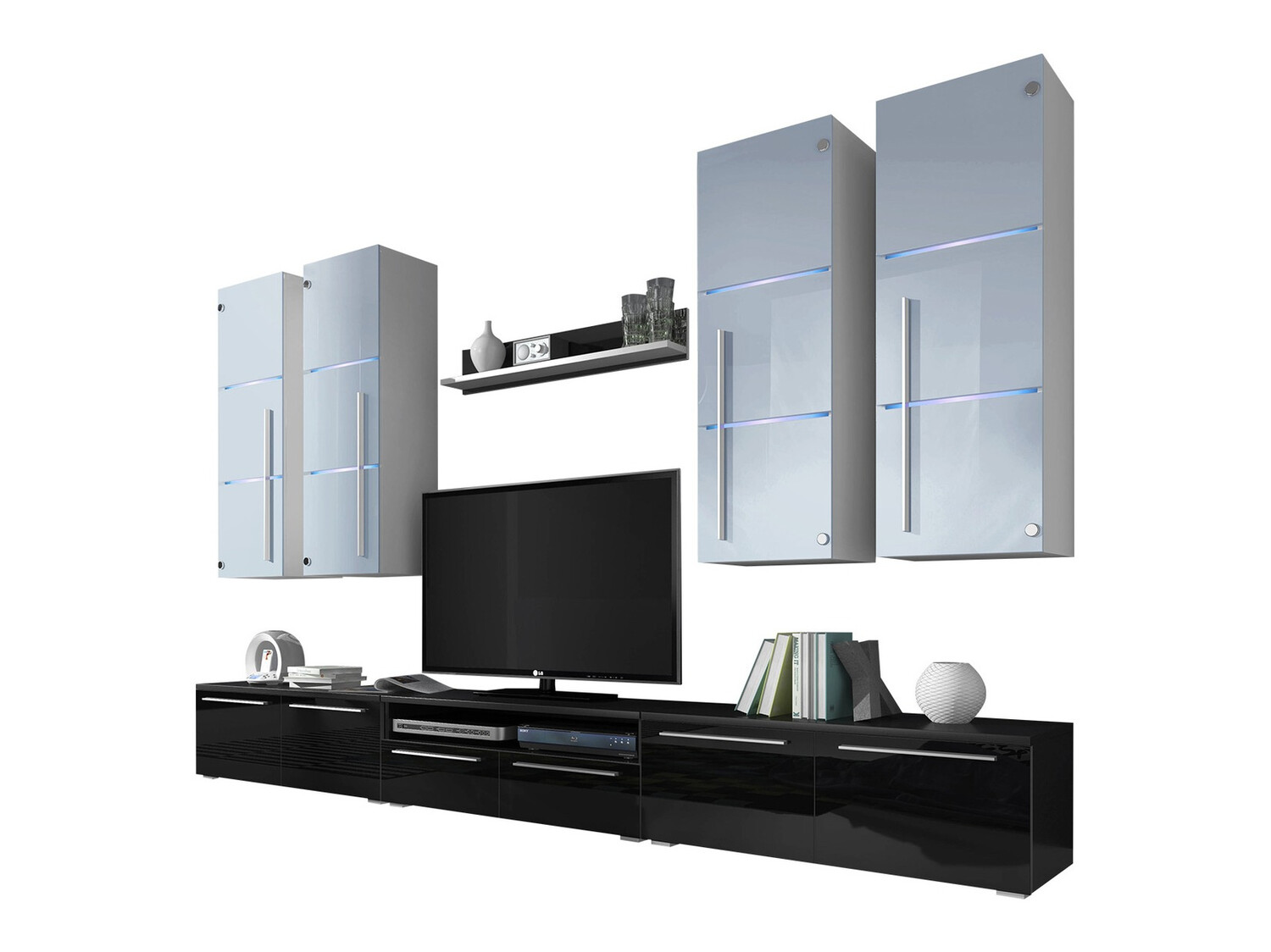 Elutoa komplekt Nashville 102 (Must + Läikiv must)