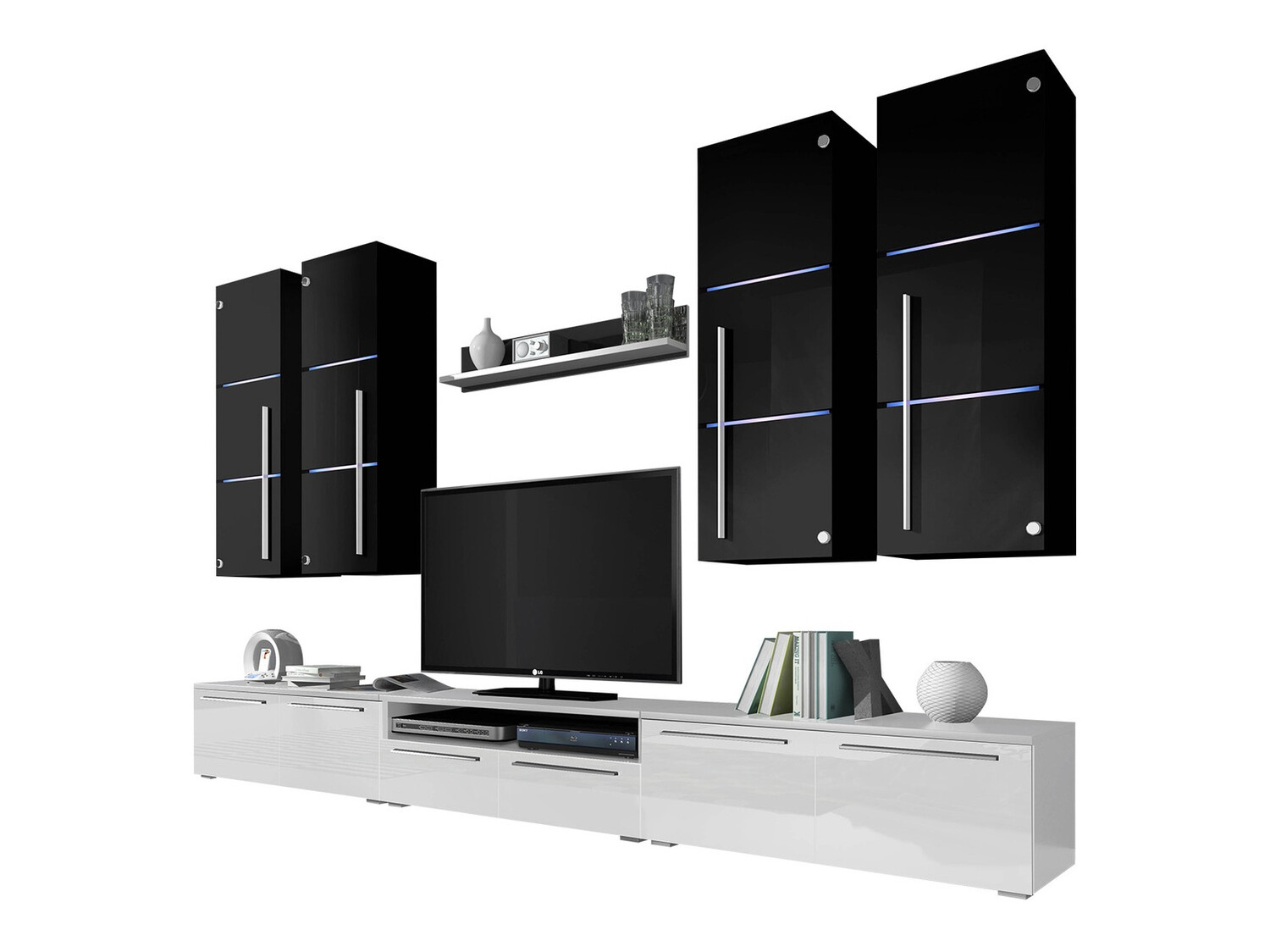 Elutoa komplekt Nashville 102 (Valge + Läikiv valge)