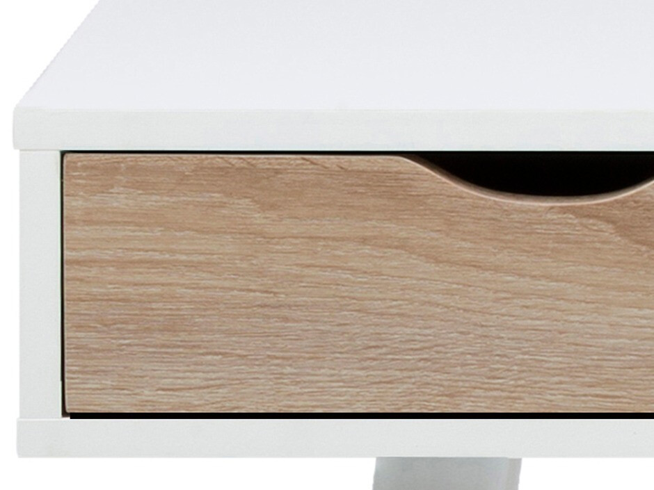 Kirjutuslaud Norsica 113 (Valge + Tamm)