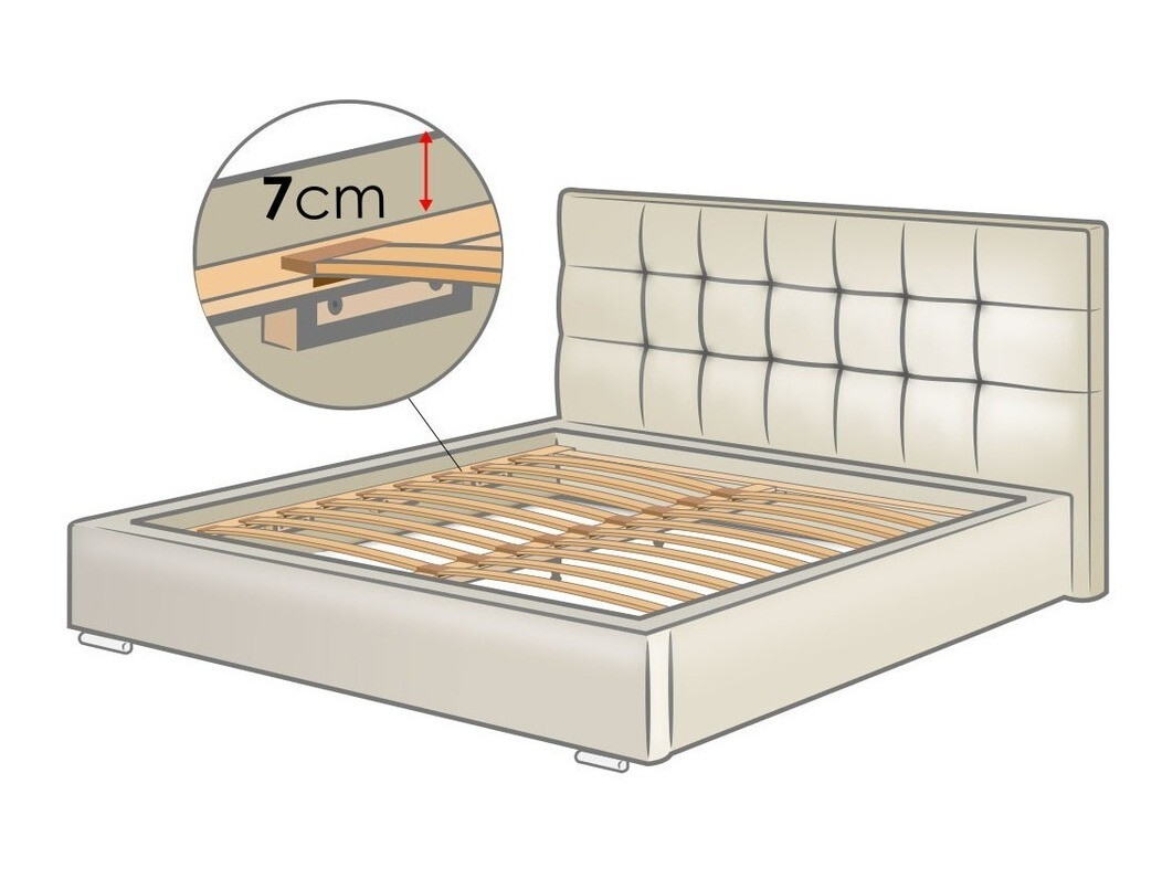 Voodi Baltimore 122 (Soft 020)