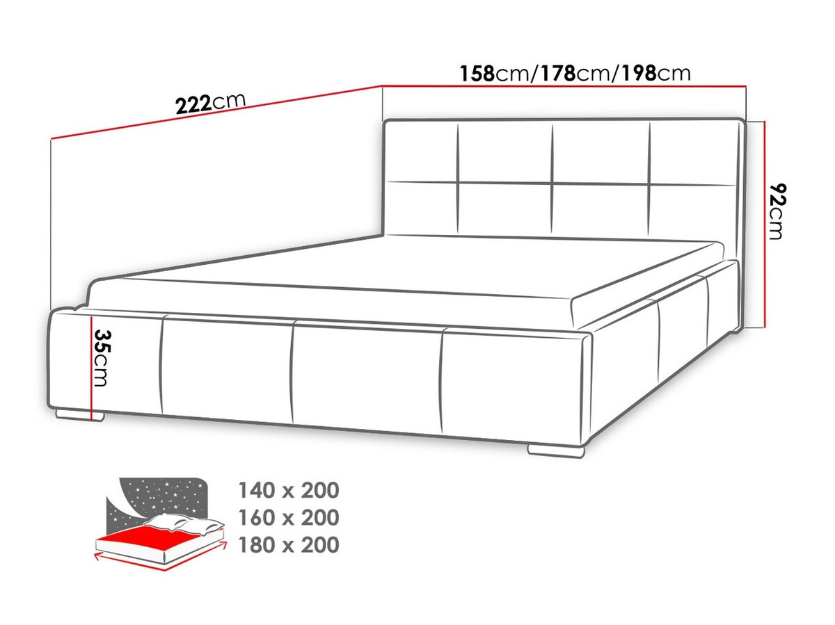 Voodi Lyra (Soft 020)