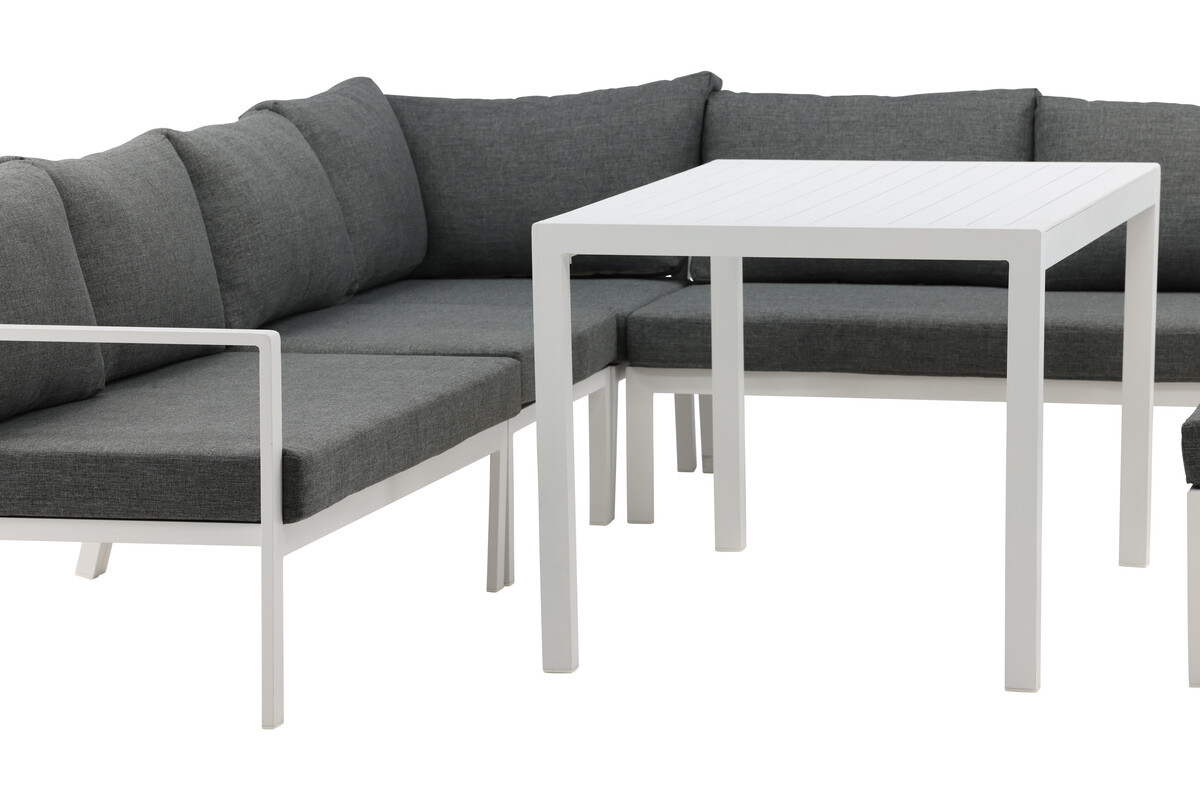 Aiamööblikomplekt Dallas 3119 (Valge + Hall)