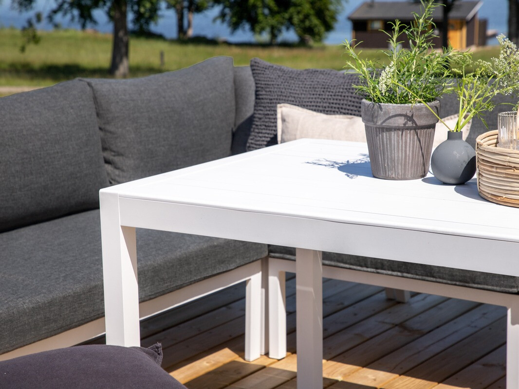 Aiamööblikomplekt Dallas 3119 (Valge + Hall)