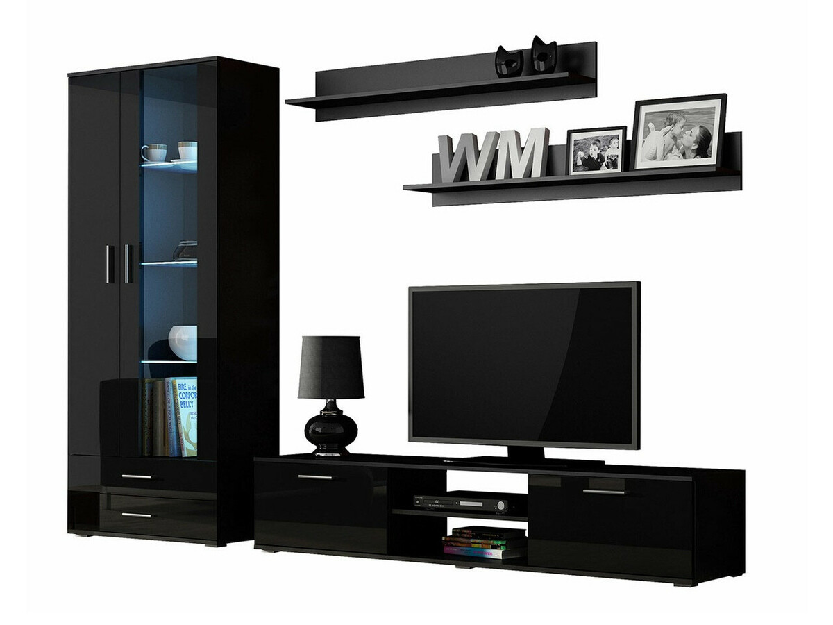 Elutoa komplekt Tornola 115 (Must + Läikiv must)