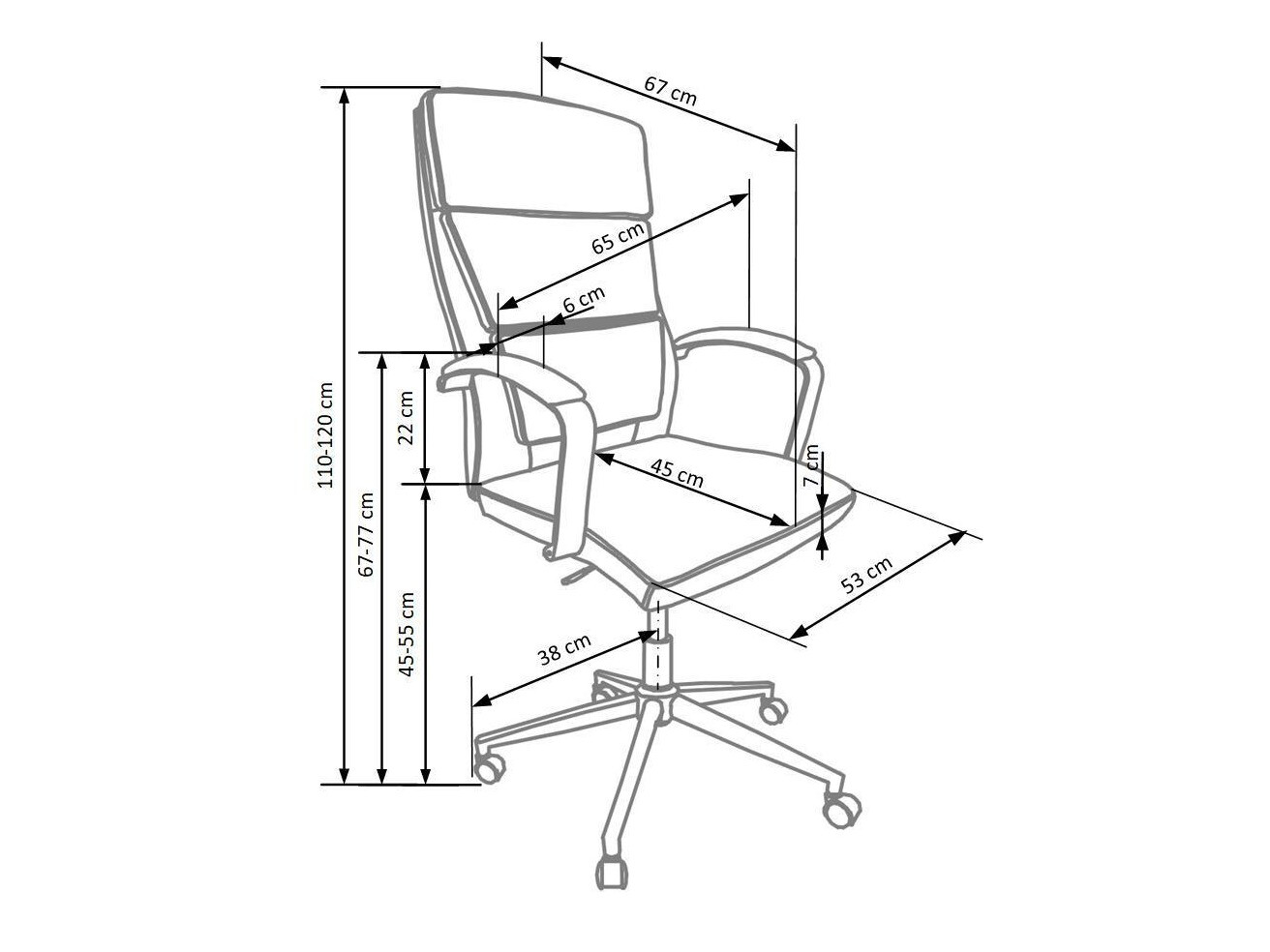 Kontoritool Houston 227