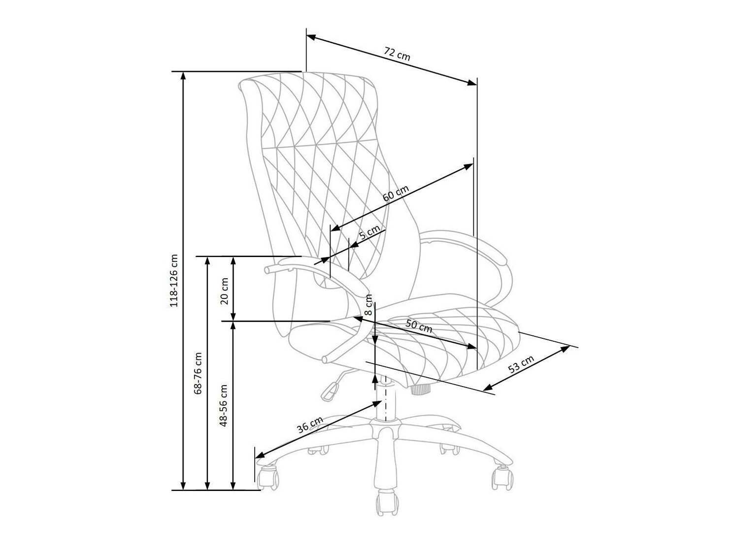 Kontoritool Houston 392