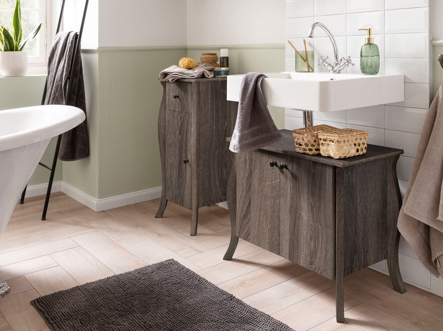 Vannitoa põrandakapp Ophtole 102 (Hall tamm)