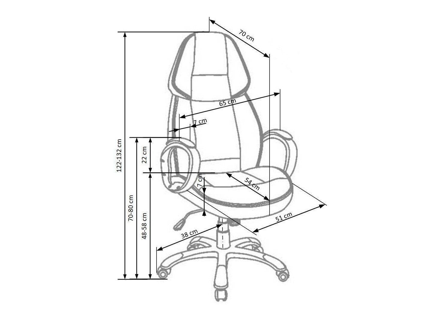 Kontoritool Houston 193