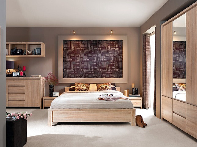 Voodi Nolroma 121 (Sonoma tamm)