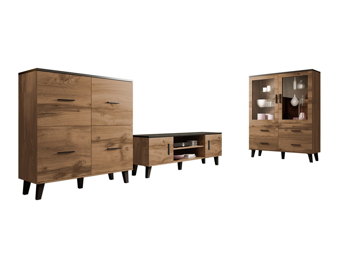 Elutoa komplekt Larfloi 113 (Wotani tamm + Must)