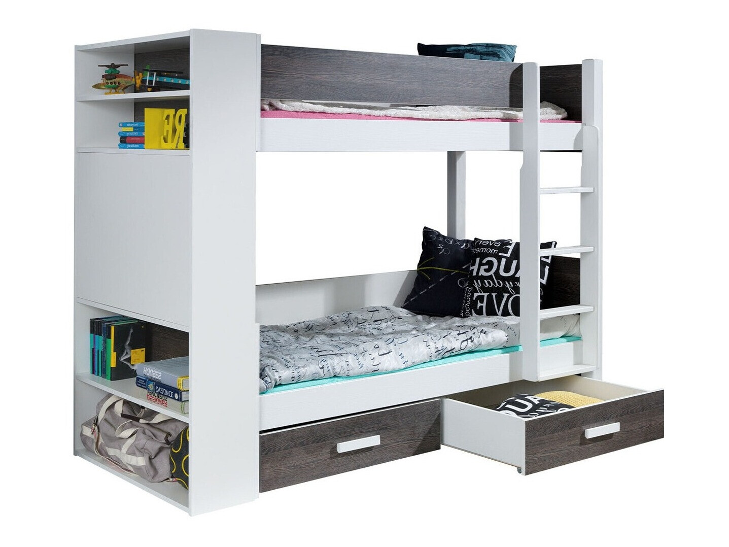 Narivoodi Henderson 142 (Valge + Tume Zebrano)