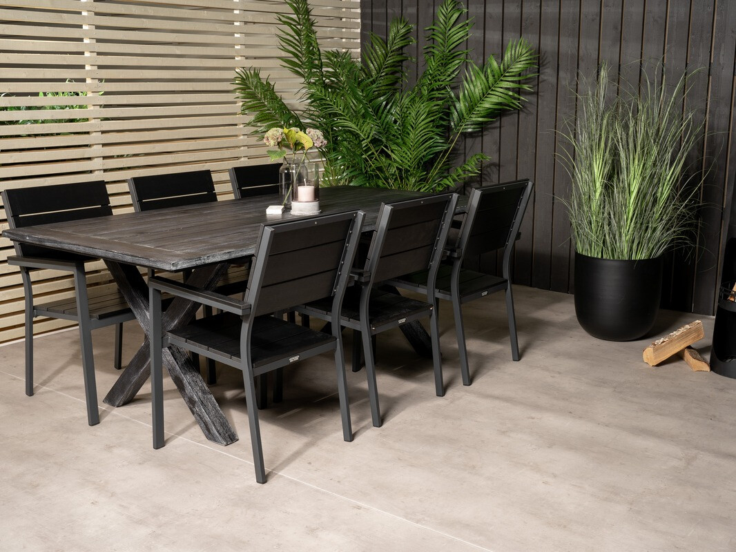 Laua ja toolide komplekt Dallas 3128