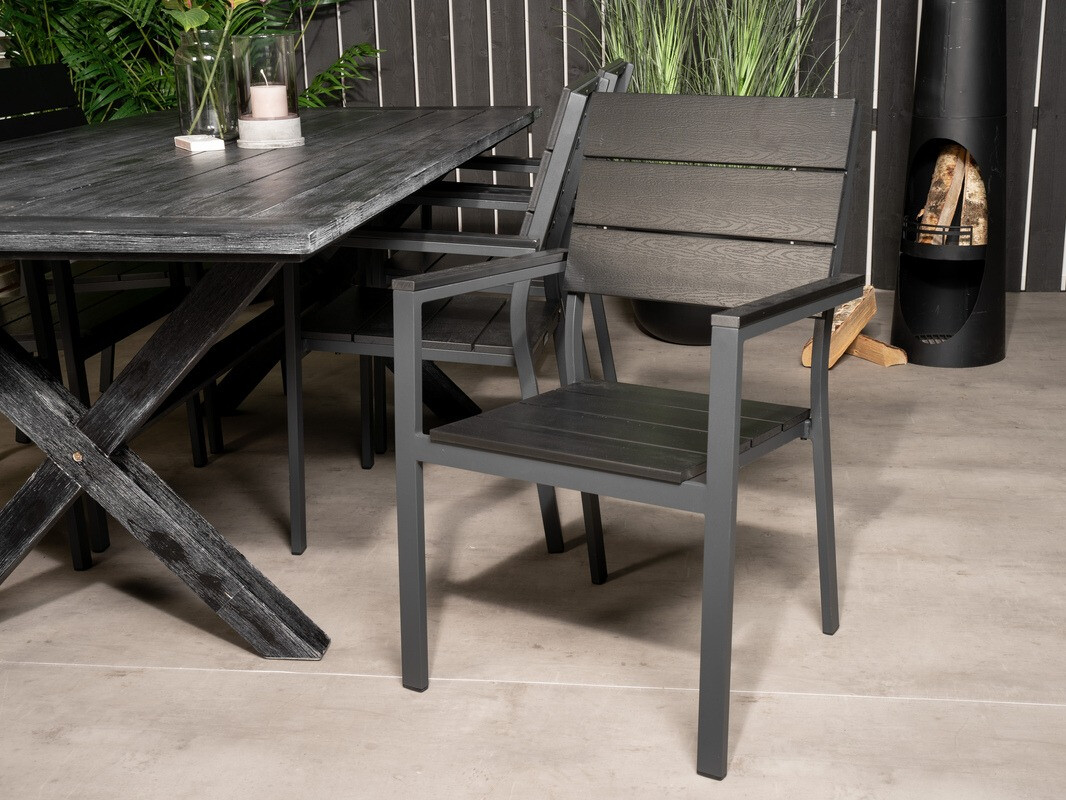 Laua ja toolide komplekt Dallas 3128