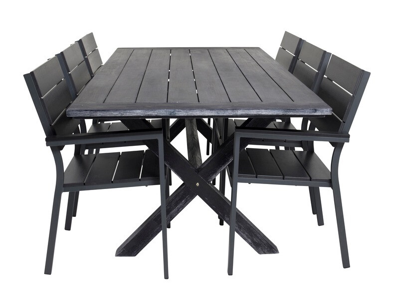 Laua ja toolide komplekt Dallas 3128