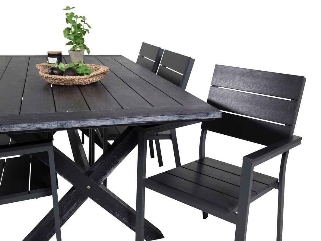 Laua ja toolide komplekt Dallas 3128