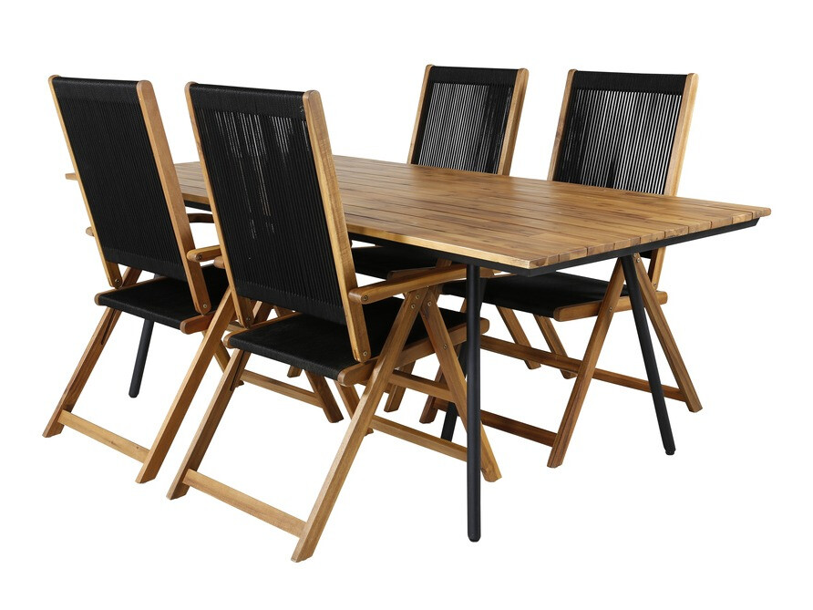 Laua ja toolide komplekt Dallas 3130