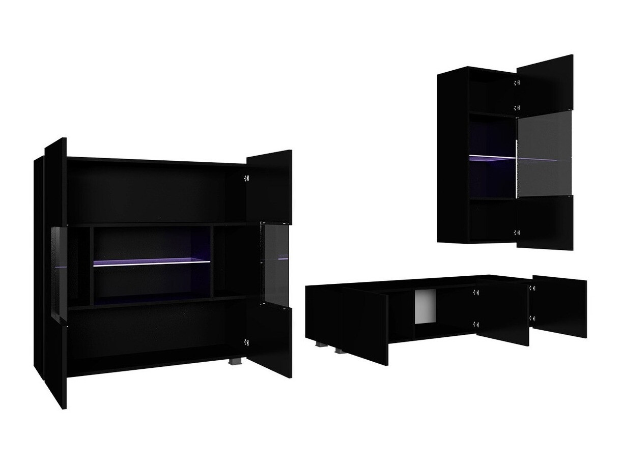 Elutoa komplekt Tivdalu 111 (Valge + Läikiv valge)