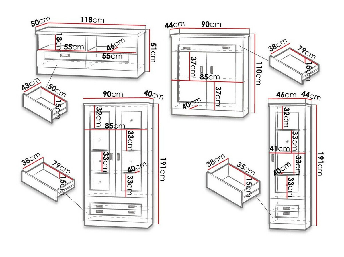 Elutoa komplekt Lircava 119 (Lefkas tamm)