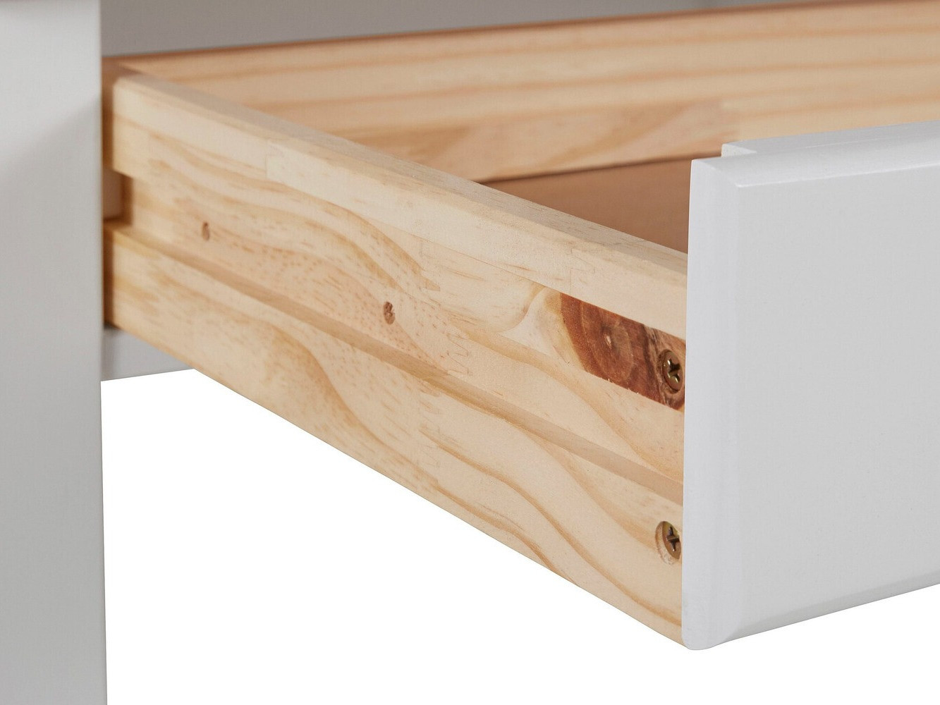 Kirjutuslaud Denton 133 (Valge + Ere puit)