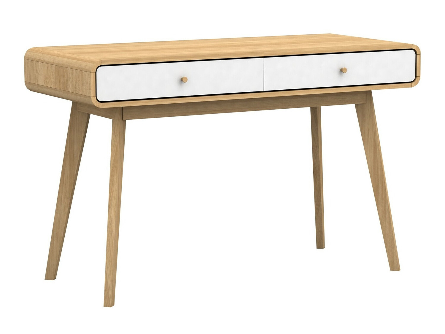 Kirjutuslaud Elbtena 108 (Tamm + Valge)