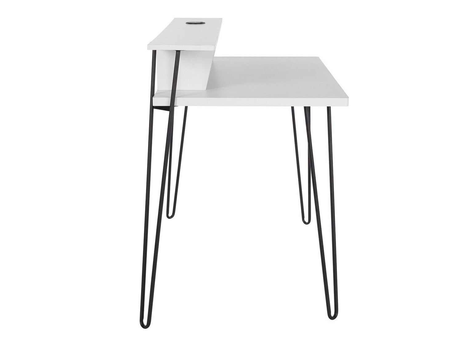 Kirjutuslaud Denton 187 (Valge + Must)