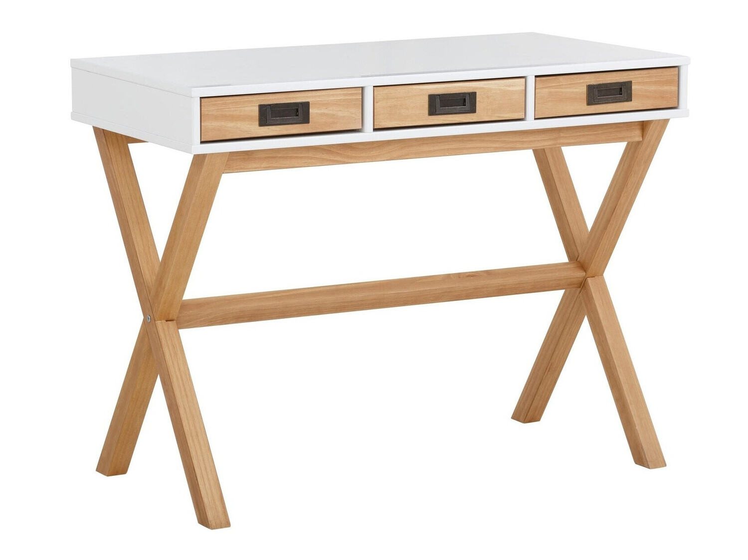 Kirjutuslaud Denton 209 (Valge + Mänd)