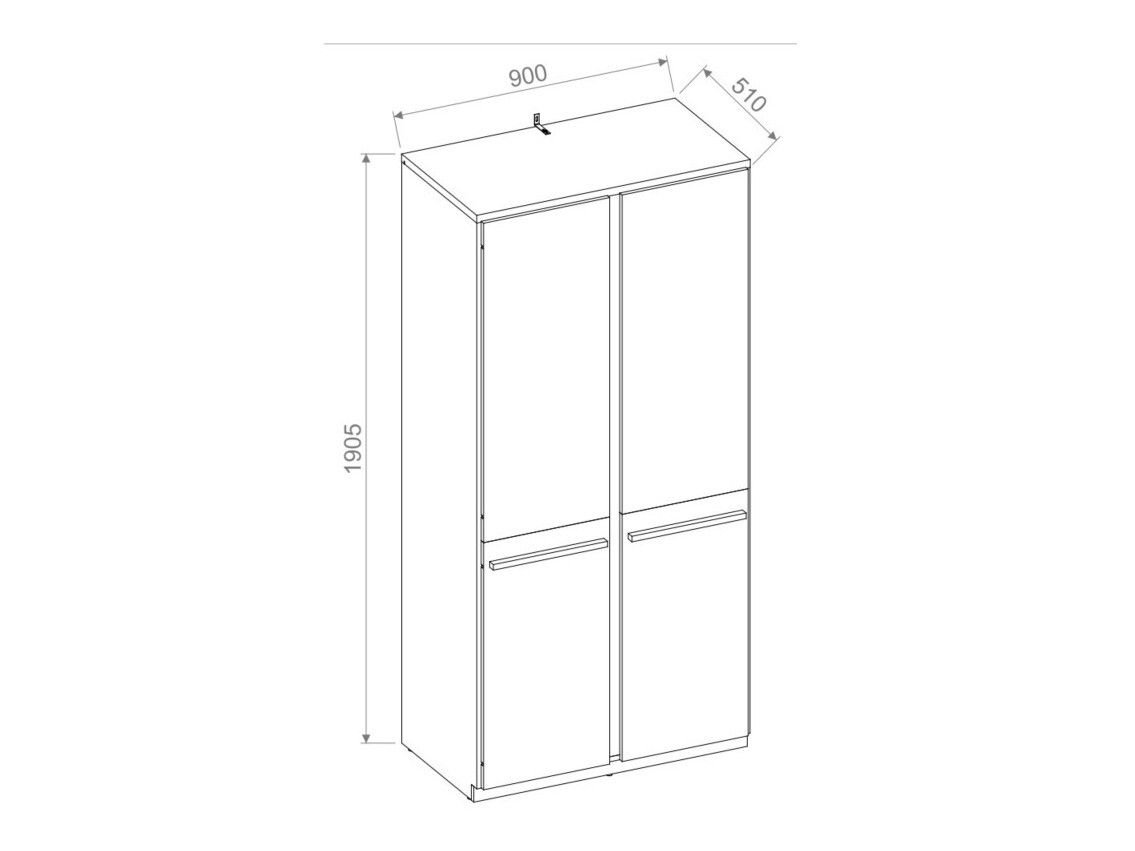 Riidekapp Felfera 101