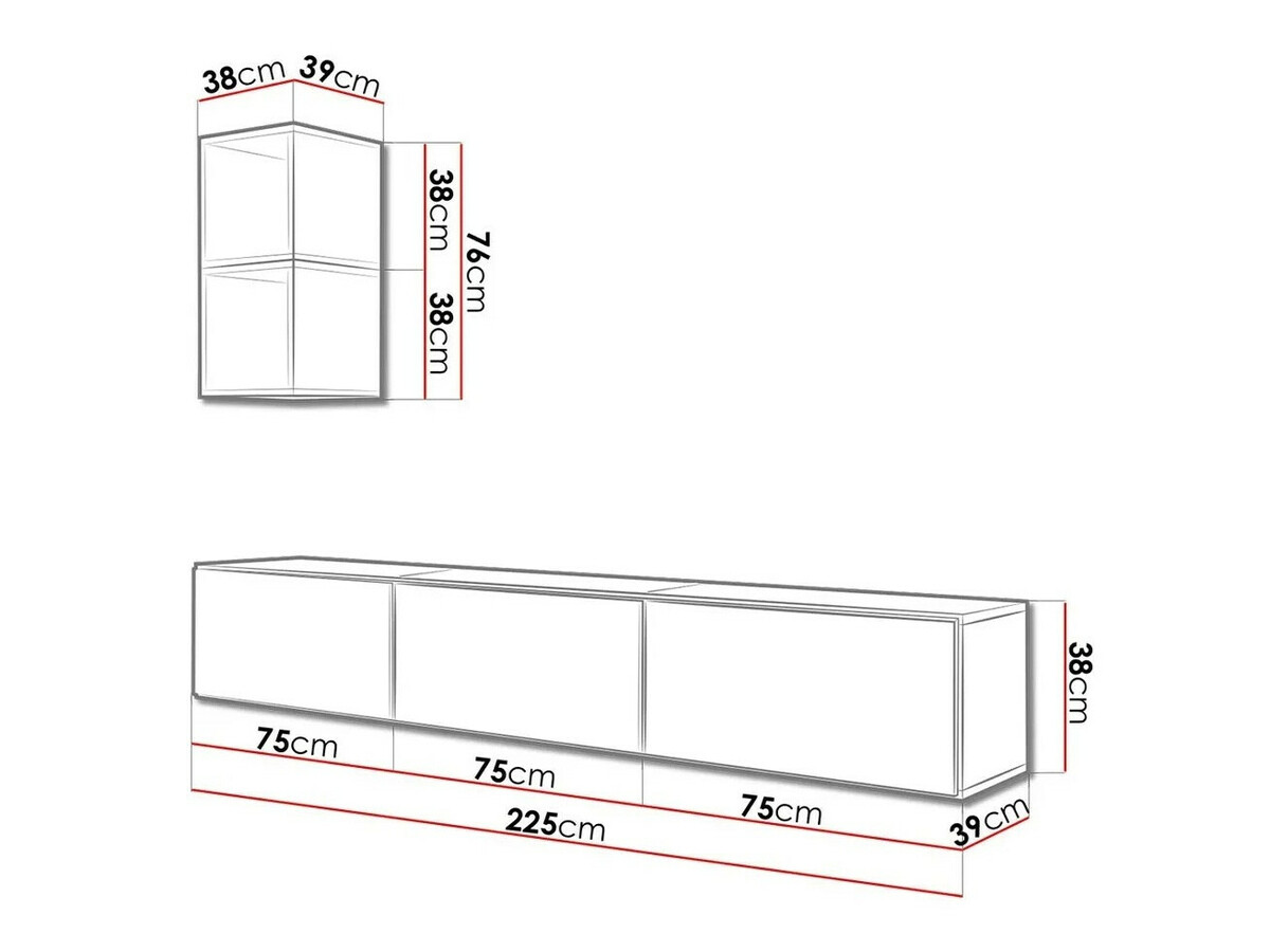 Elutoa komplekt Corbele 112 (Valge)