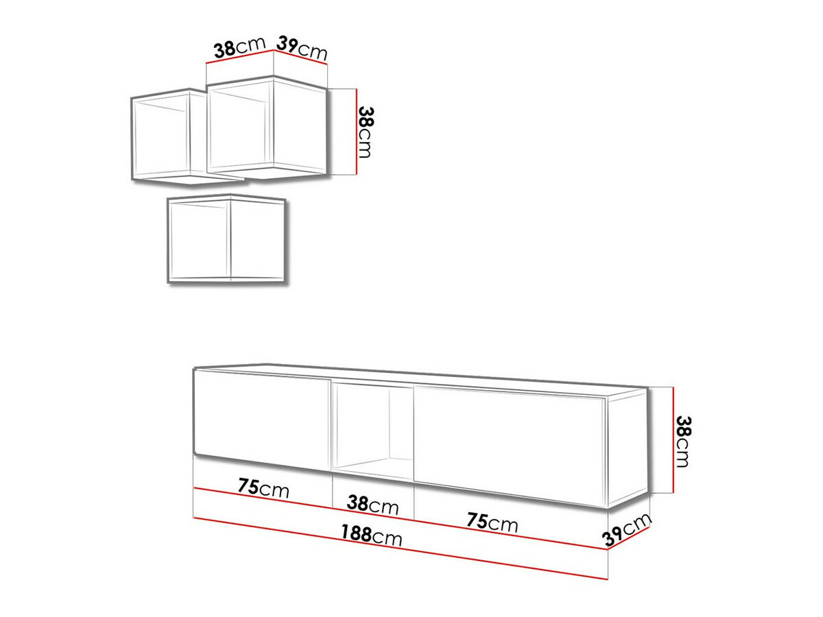 Elutoa komplekt Corbele 113 (Valge)
