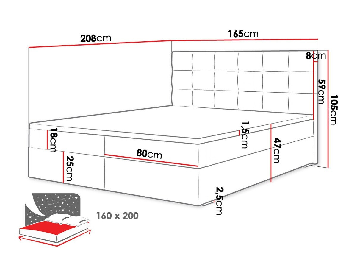Kontinentaalvoodi Memphis 115 (Rico 20)