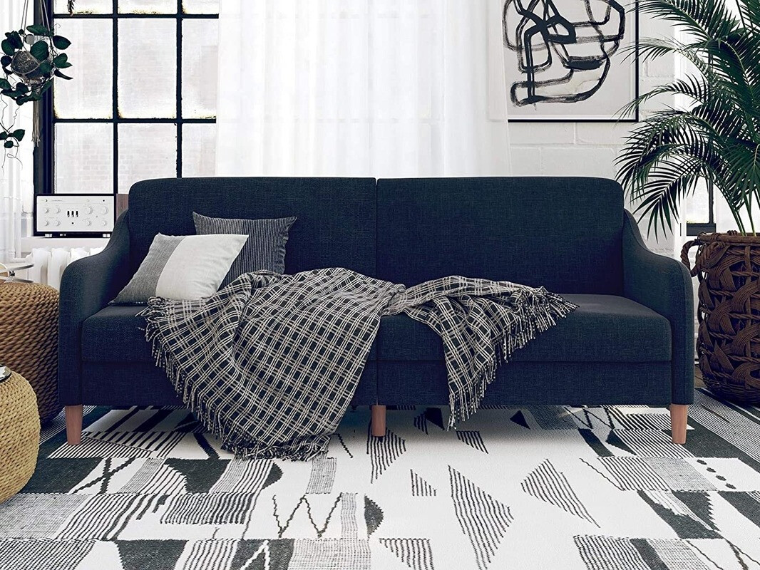 Diivanvoodi Tulsa 120 (Tumesinine)