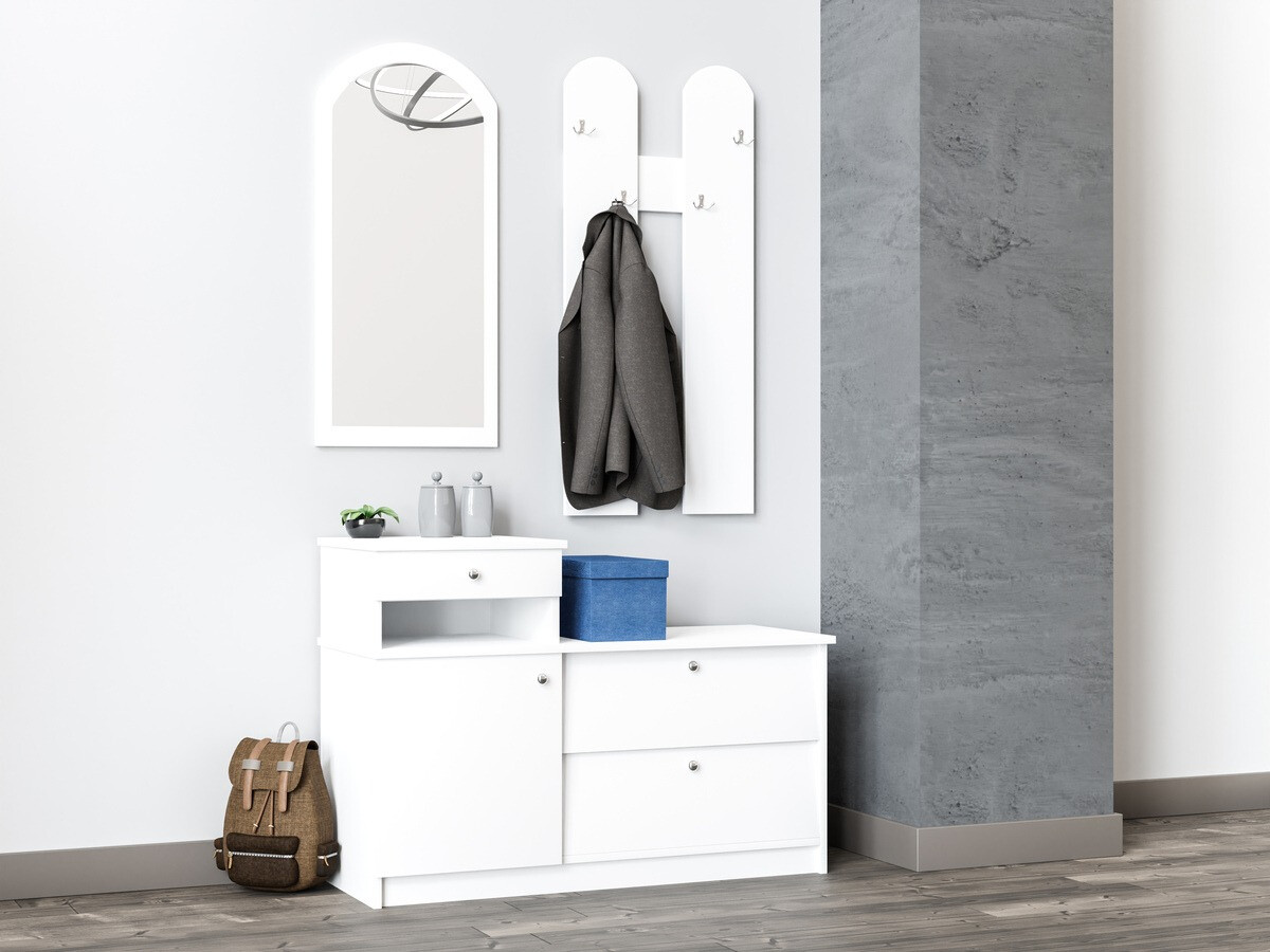 Esikukomplekt Murrieta 117 (Valge)