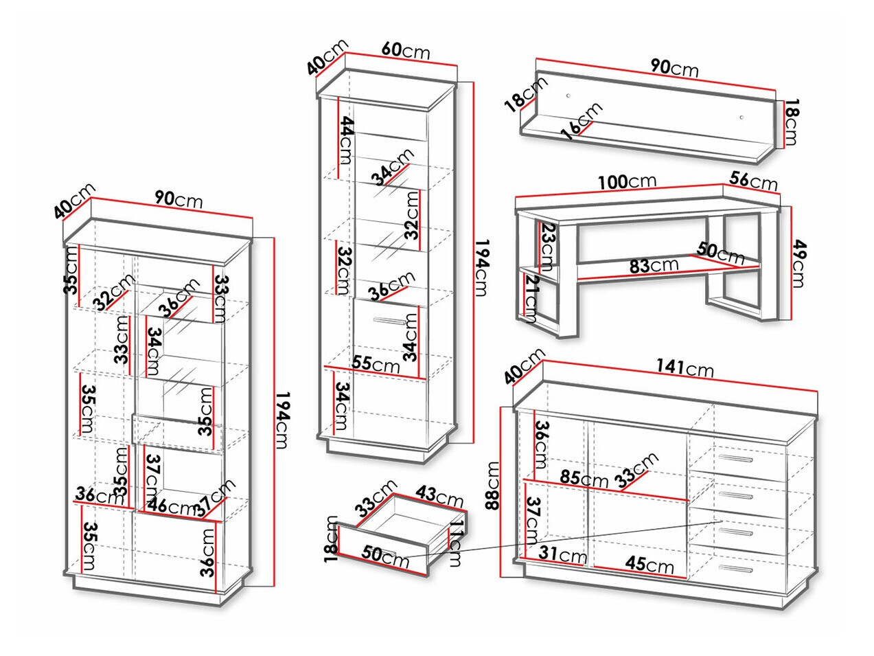 Elutoa komplekt Tenodeu 117