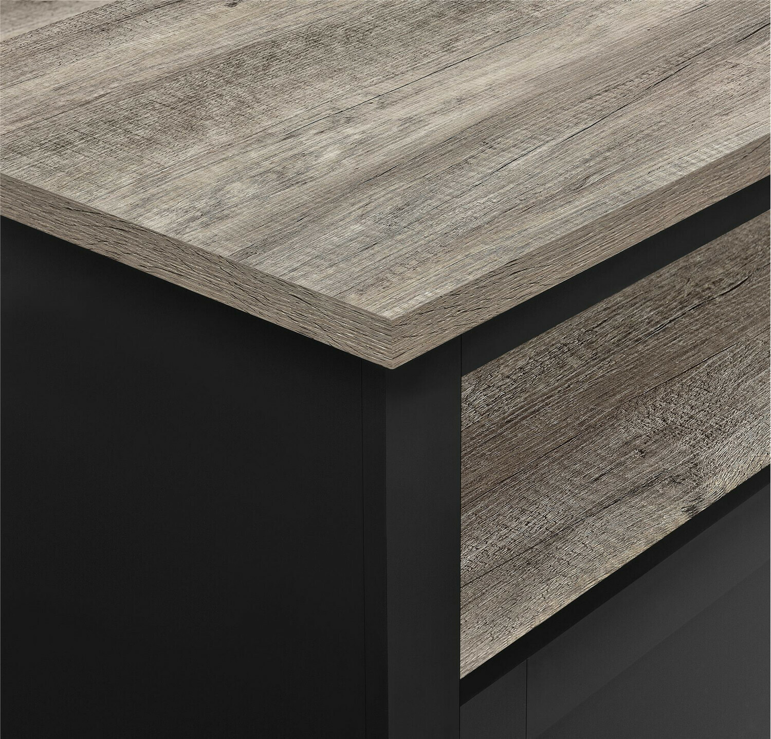 Diivanilaud Tulsa 300 (Must + Helepruun)