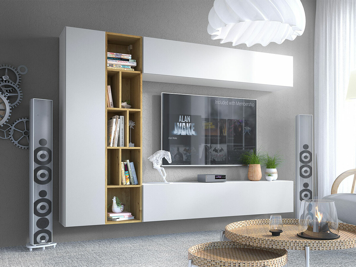 Elutoa komplekt Comfivo 260 (Valge + Artisan tamm)