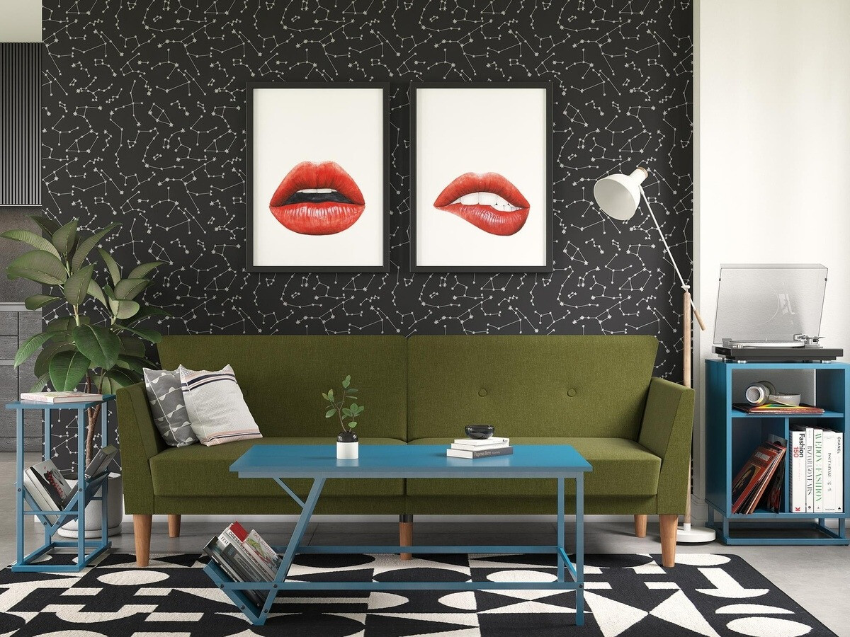 Diivanvoodi Novogratz 110 (Roheline)