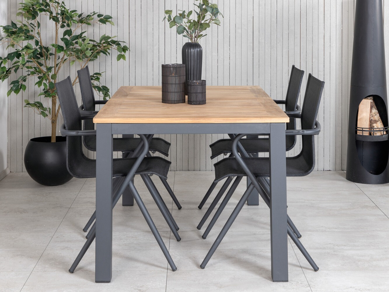 Laua ja toolide komplekt Dallas 643