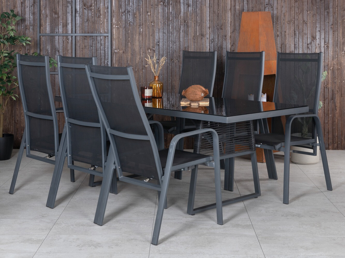 Laua ja toolide komplekt Dallas 1044