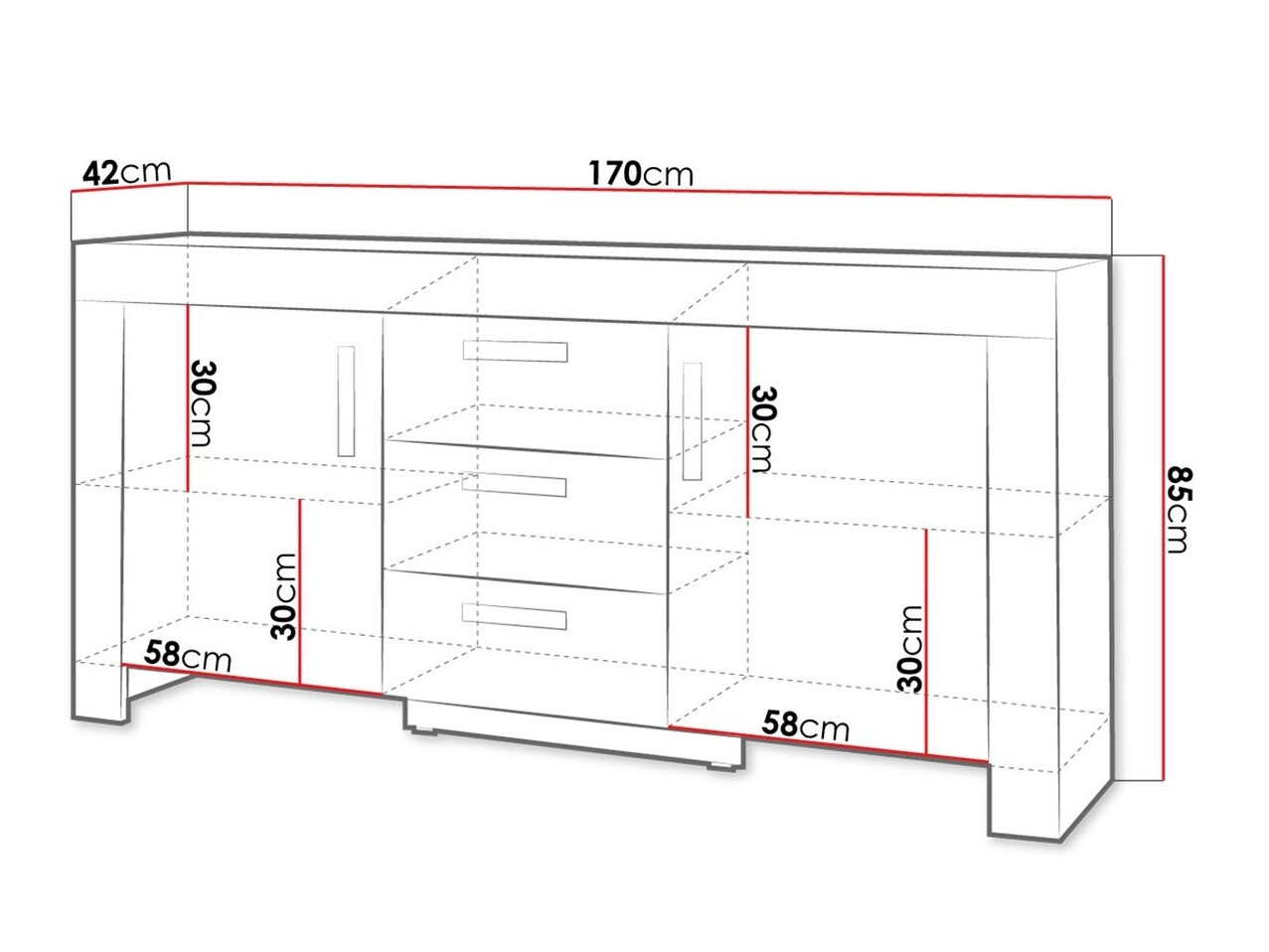 Kummut Melfeli 110 (Sonoma tamm)