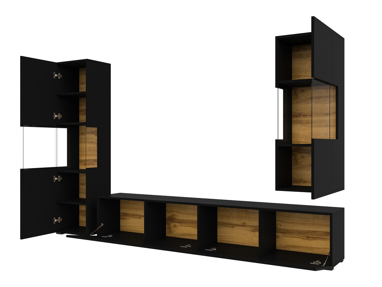 Elutoa komplekt Revmiru 106 (Must + Wotani tamm)