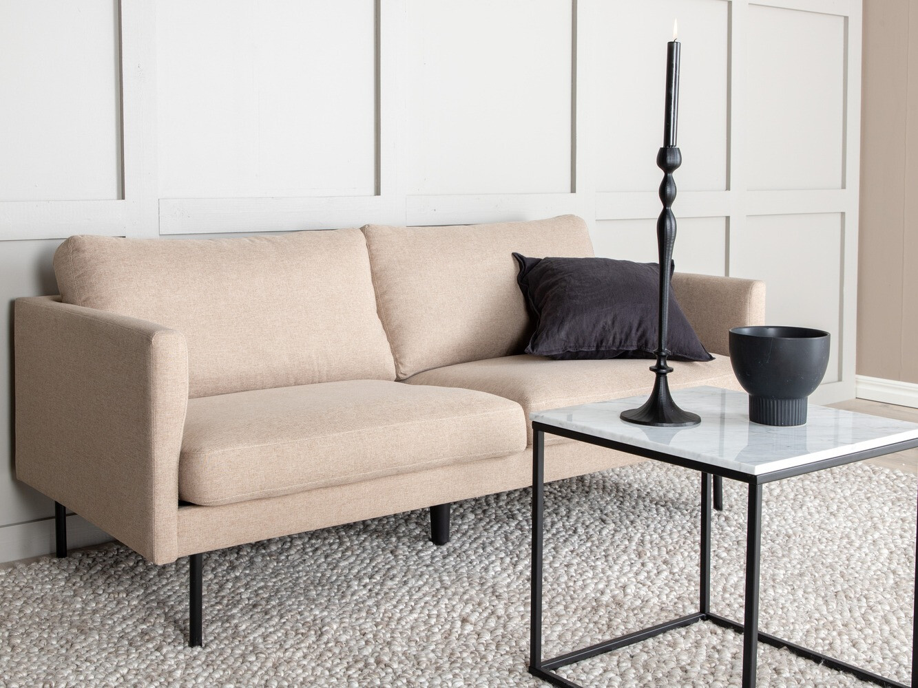 Diivan Fercame 100 (Helepruun + Must)