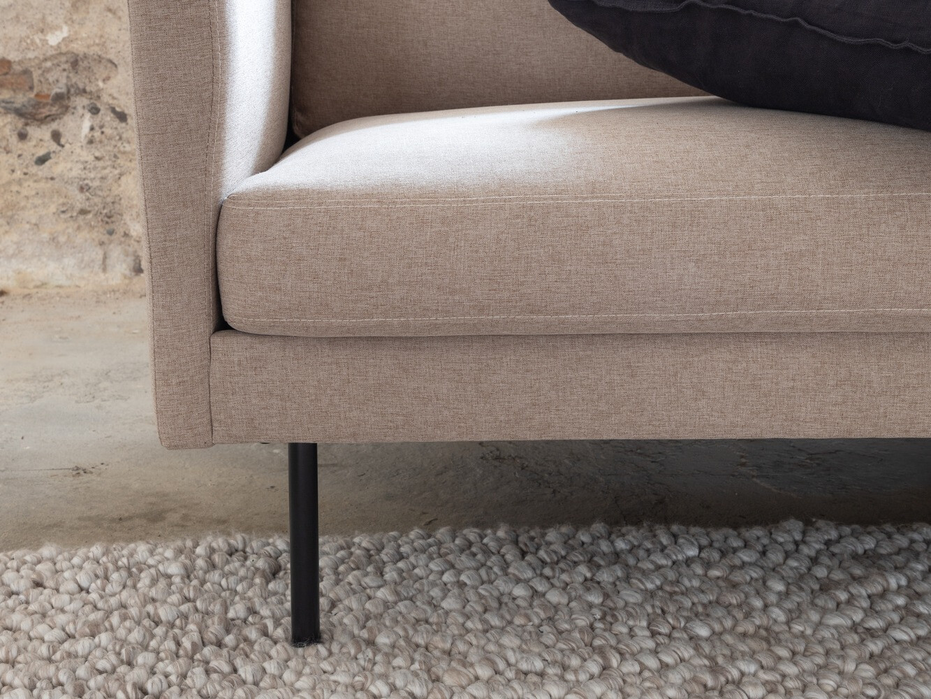 Diivan Fercame 103 (Pruun + Must)