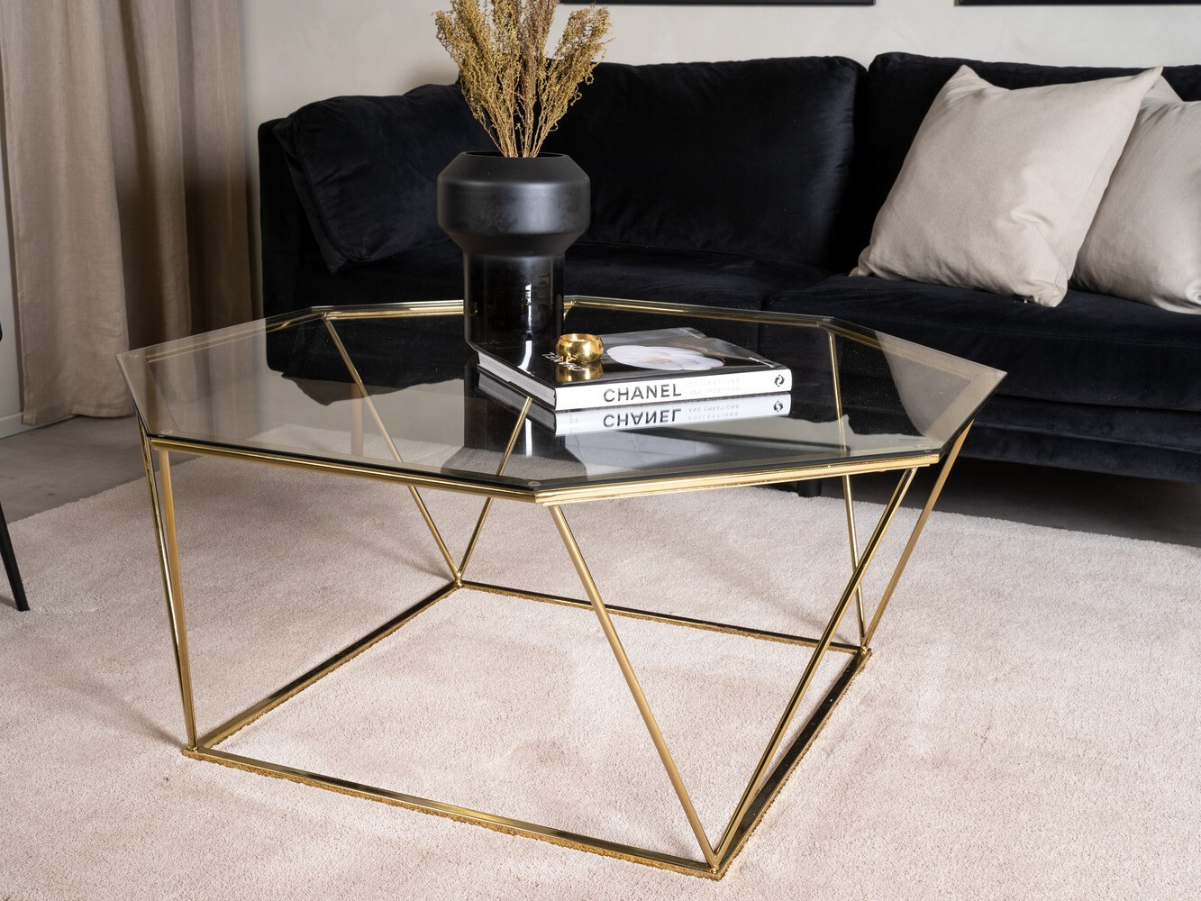 Diivanilaud Dallas 4211 (Kuldne)