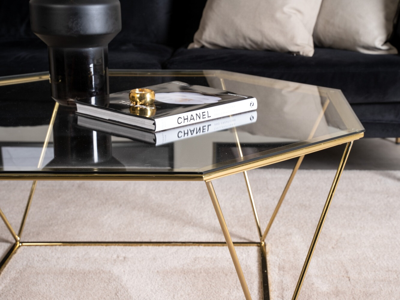 Diivanilaud Dallas 4211 (Kuldne)