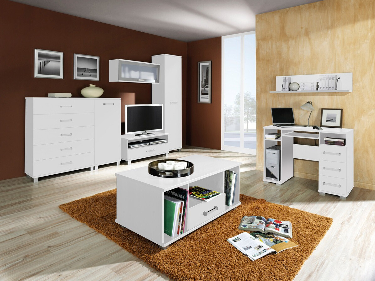 Kirjutuslaud Cirevau 129 (Valge)